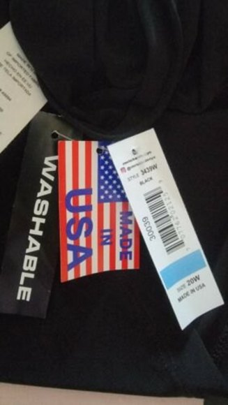 R & M Richards Plus Size Rhinestone-Trim One-Shoulder Dress Asymmetrical Drape - Picture 12 of 12